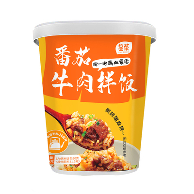 番茄牛肉拌饭杯装90g
