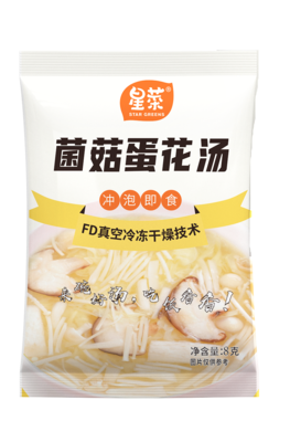 Mushroom Egg Drop Soup